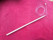 Tunische haaknaald bamboe met koorden stopper (85cm)