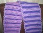 Patroon "Double-ended crochet"sjaal in 3 kleuren_12